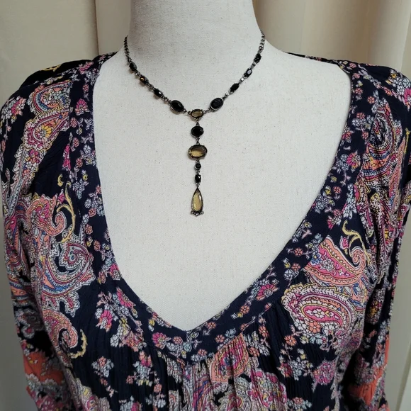 Bila XL Paisley Print Top Made In India - Picture 2 of 9